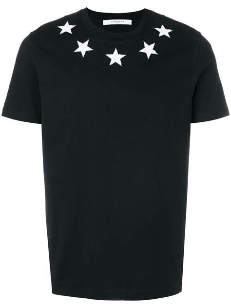 givenchy 74 star t shirt